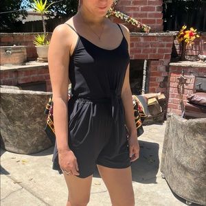 Lulu Lemon Black Romper